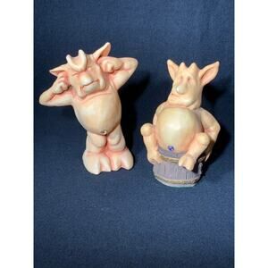 Pair of  Krystonia Gorph and Gorphelia Characters Krystonia